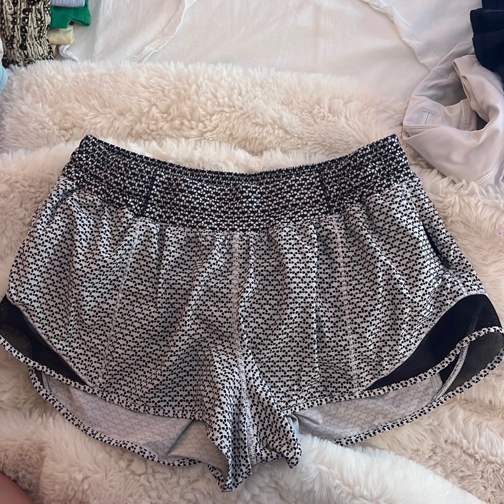 Limited edition polka dot hotty hot shorts from lululemon